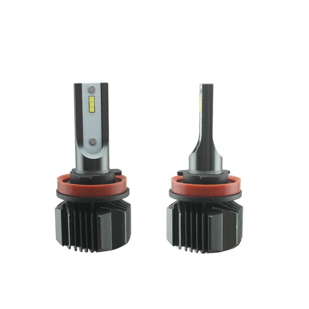 Светодиодные лампы E5 H8/H11 (ip68), 12v 25w 3500Lm 6000K, Seoul CSP Y19 (комплект, 2шт)