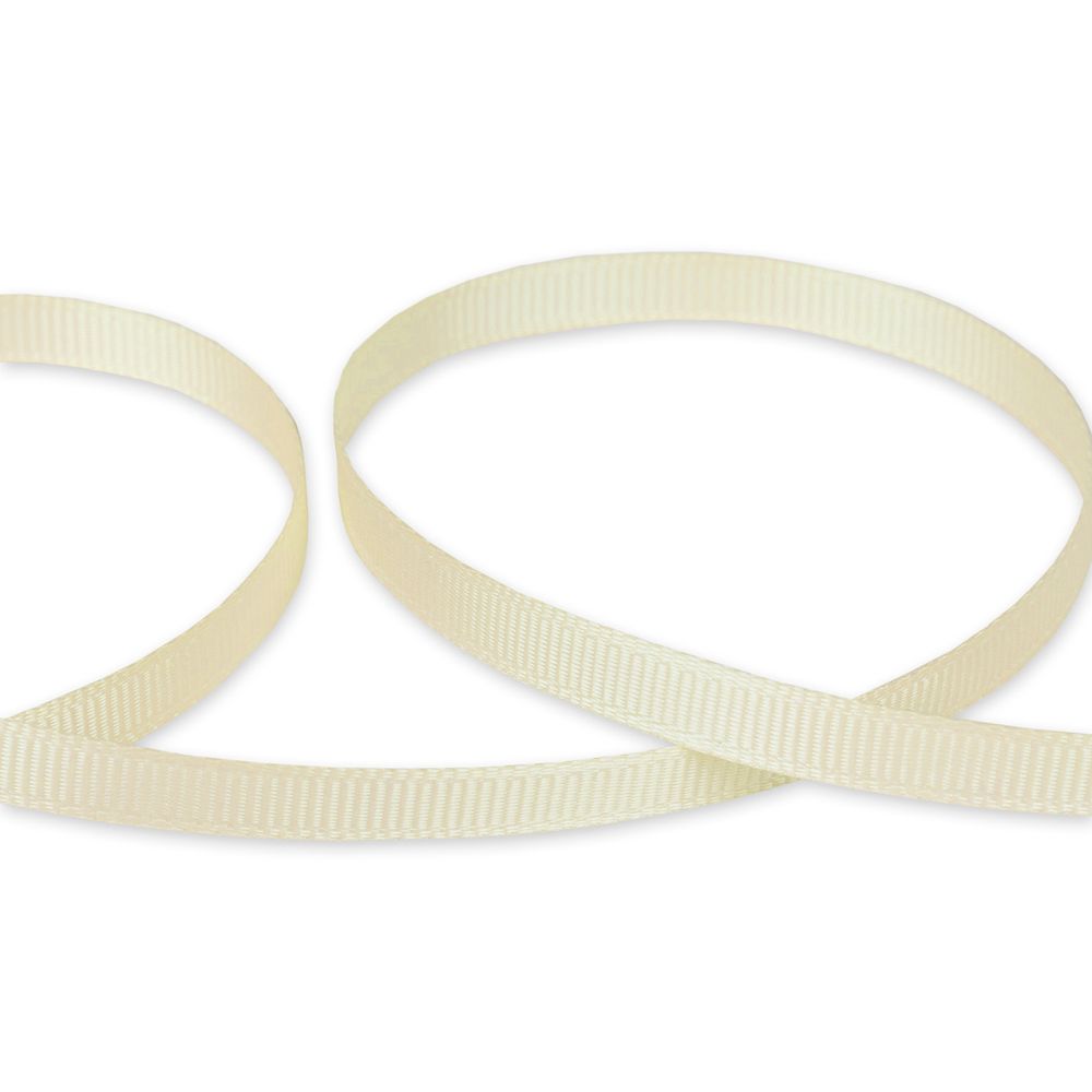 Лента репсовая (в рубчик) 6.0 мм / 45.5 метра, 126 св.св.бежевый, Gamma GR-06 Лента репсовая (в рубчик) 6.0 мм / 45.5 метра, 126 св.св.бежевый, Gamma GR-06