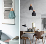 Pendant design lamp Fracture  D30 (Black)
