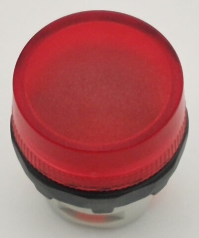 2шт Колпачок лампы сигнальной ABB ML1-100R красный с фиксацией (1SFA611400R1001)
