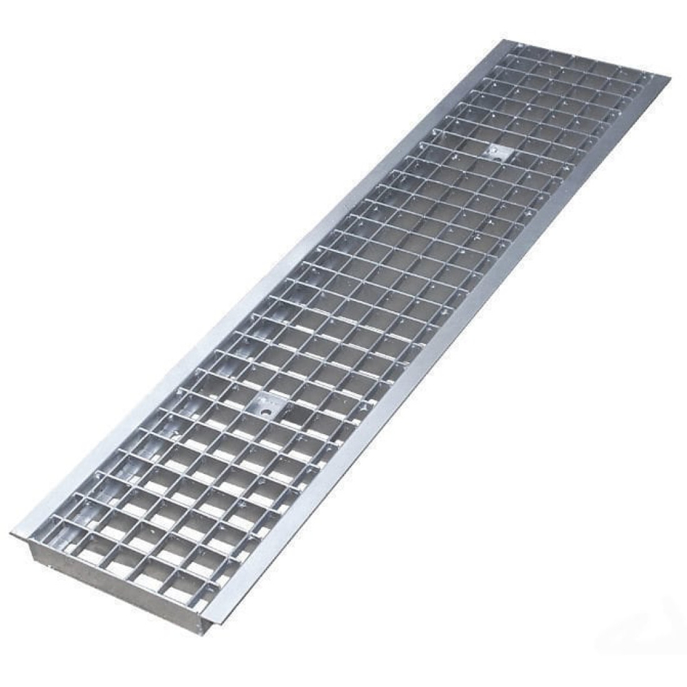 Решетка сварная оцинкованная Norma DN100 B125 1000*135*20 (31031B)