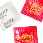 Презервативы EXPERT Ribbed&Studded, ребристо-точечные, 15 шт