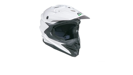 Шлем кроссовый AiM JK803 White Glossy, M