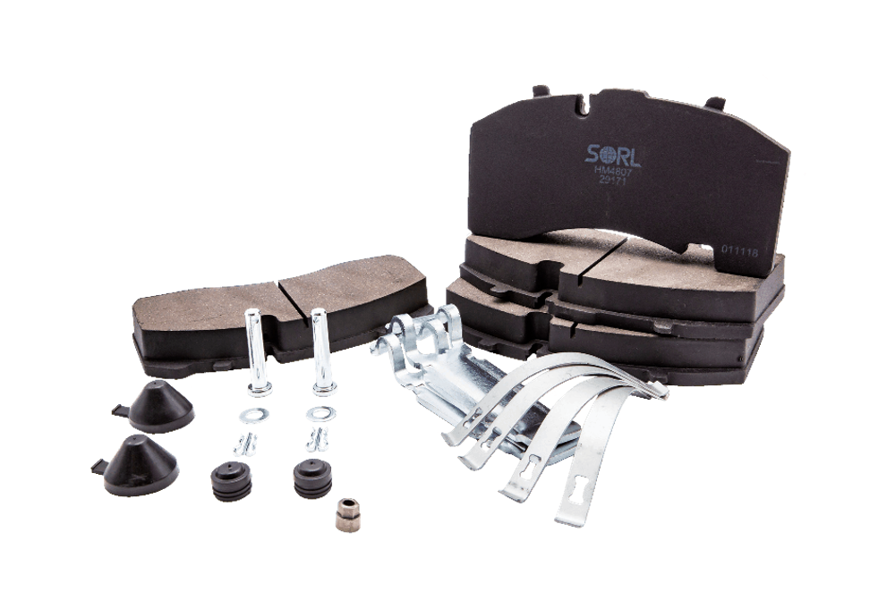 Колодки тормозные дисковые BPW, SB4309T (SK7) (29171) SORL