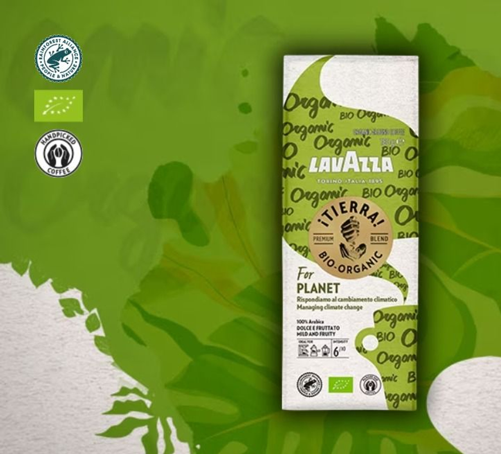 Кофе молотый iTierra! Bio-Organic For Planet 180 г (Из Финляндии)