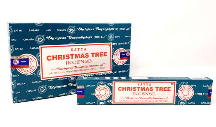Satya Incense Christmas Tree Благовоние-масала Рождественская Ель 15 г