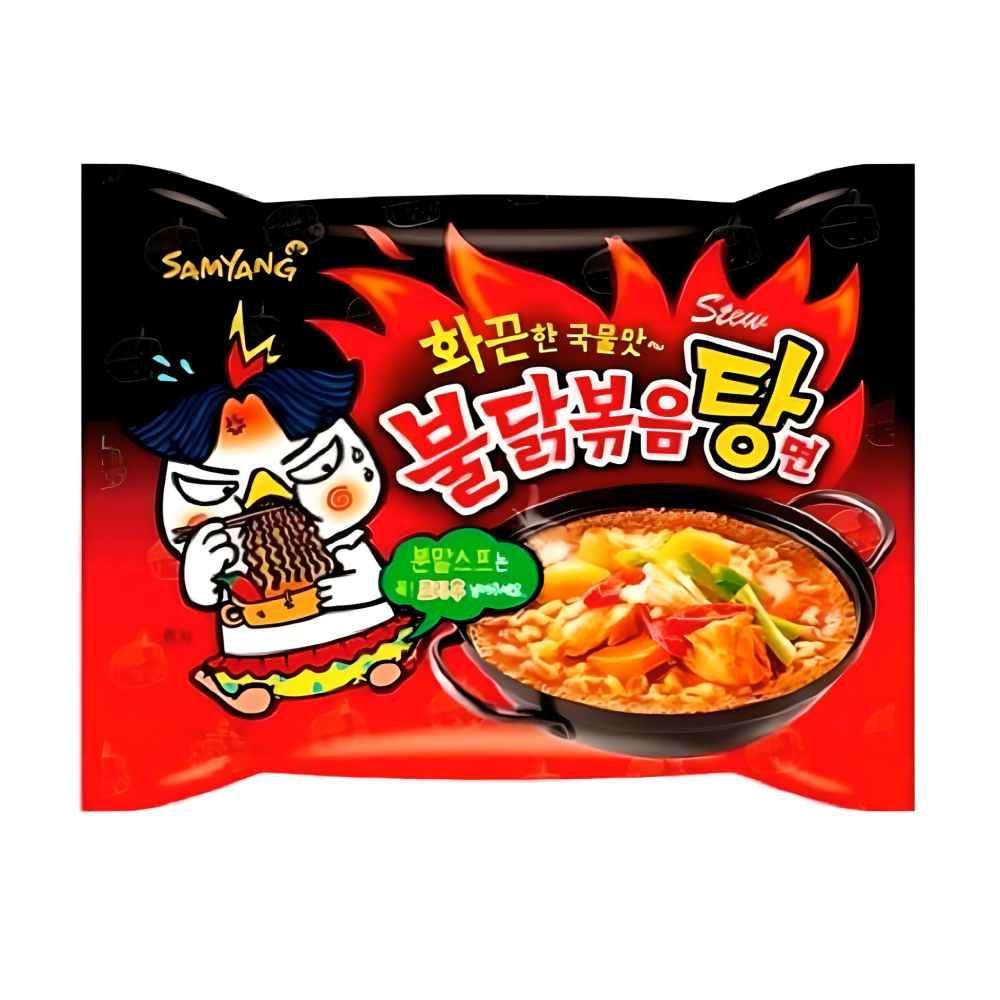 Лапша б/п рамен с курицей острый Samyang, 145 г