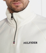 Худи MONOTYPE EMBRO HALF ZIP Tommy Hilfiger - экрю(MW0MW32737)