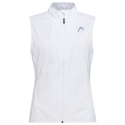 Женская теннисная жилетка Head Club 22 Vest W - white