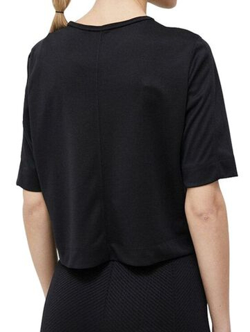 Женская теннисная футболка Calvin Klein WO SS T-shirt (Boxy) - черный