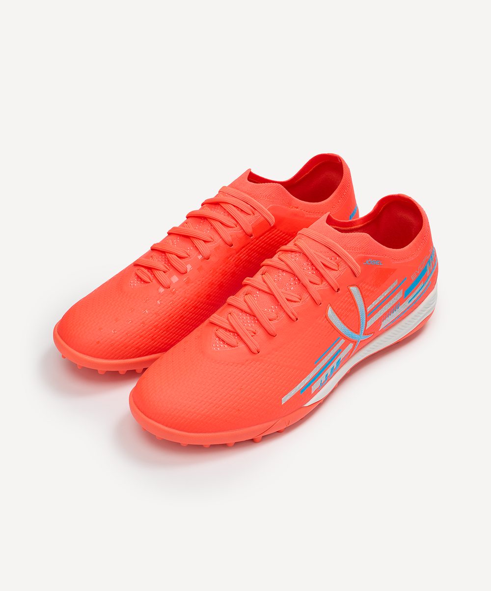 Бутсы футбольные Jogel Evofly TF PRO coral, коралловый