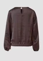 Атласная блузка Black Label