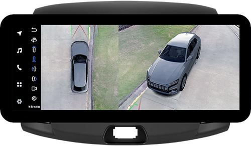 Магнитола для Hyundai Elantra 4 2006-2011 - Teyes LUX ONE 360 монитор 12.3" 2K QLED на Android 10, Быстрая, CarPlay, 4G SIM-слот, 4 камеры в комплекте