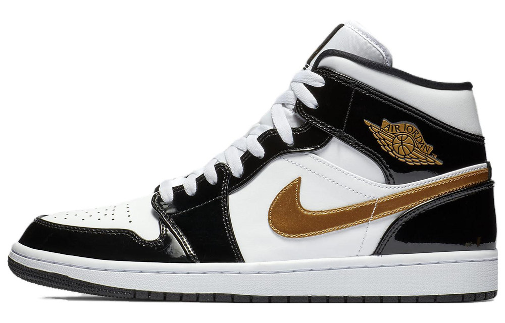 Jordan 1 Mid SE Black Gold 2023