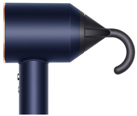 Фен Dyson Supersonic HD07 с кожаным чехлом, синий/медный (Prussian blue/Copper) EU