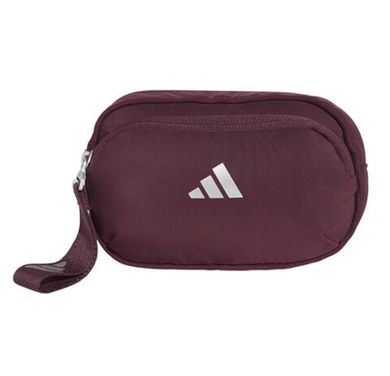 Adidas Sports Waist Bag — бордовый/серебристый металлик