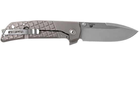 Нож складной MKM MAXIMO сталь M390, рукоять микарта / титан MM-GCT