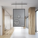 Подвесной светильник Arte Lamp POLARIS A2610SP-85BK, 1хLED