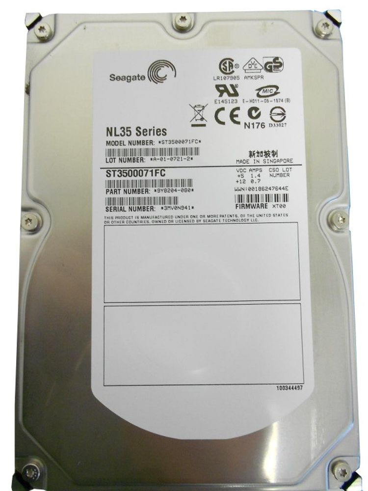 Жесткий диск Seagate HP 500Gb FATA 7.2 k 40pin 9Y8204-044