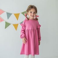 Платье с крылышками "Пион"