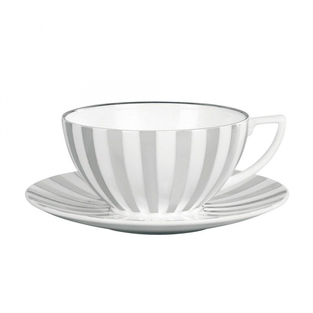 Wedgwood Чайная чашка Jasper Conran Platinum 250 мл (без блюдца) 50161609644