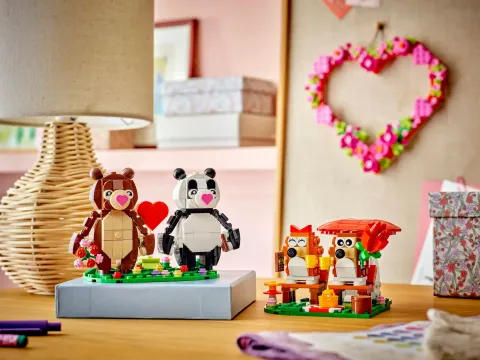 Конструктор LEGO 40821 Влюбленные медведи