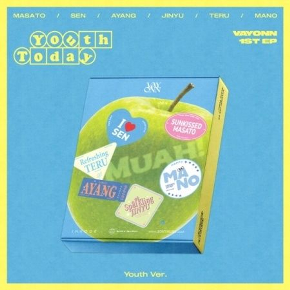 Альбом VAYONN - YOUTH TODAY 1st EP Album YOUTH Version