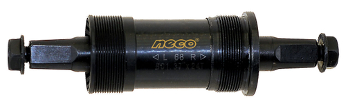 Каретка картридж корпус 68мм чашки: левая-сталь, правая-пластик 127,5/29,5мм (50) NECO