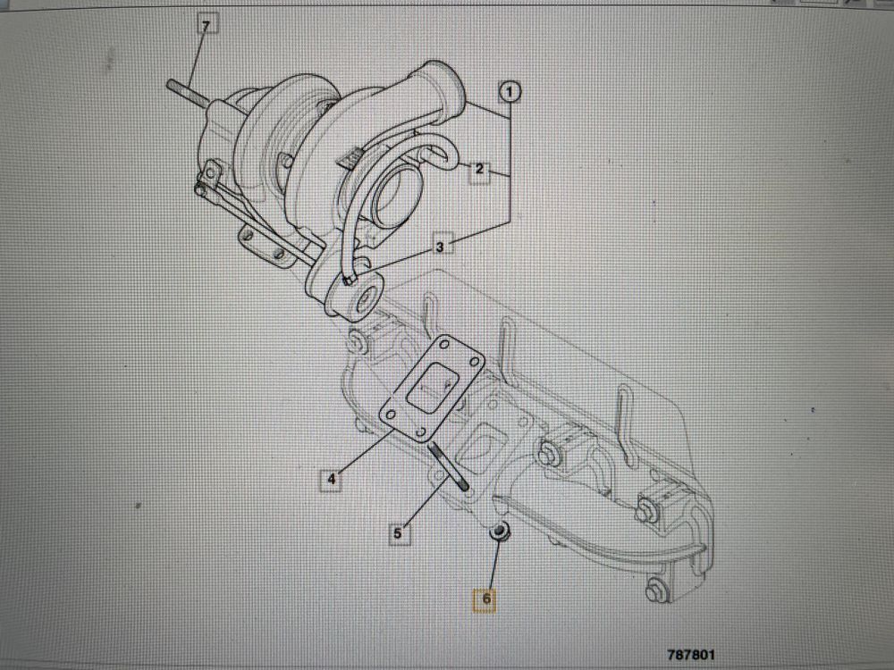 Гайка крепления турбины (М8) | 320/06008 | Spare Parts