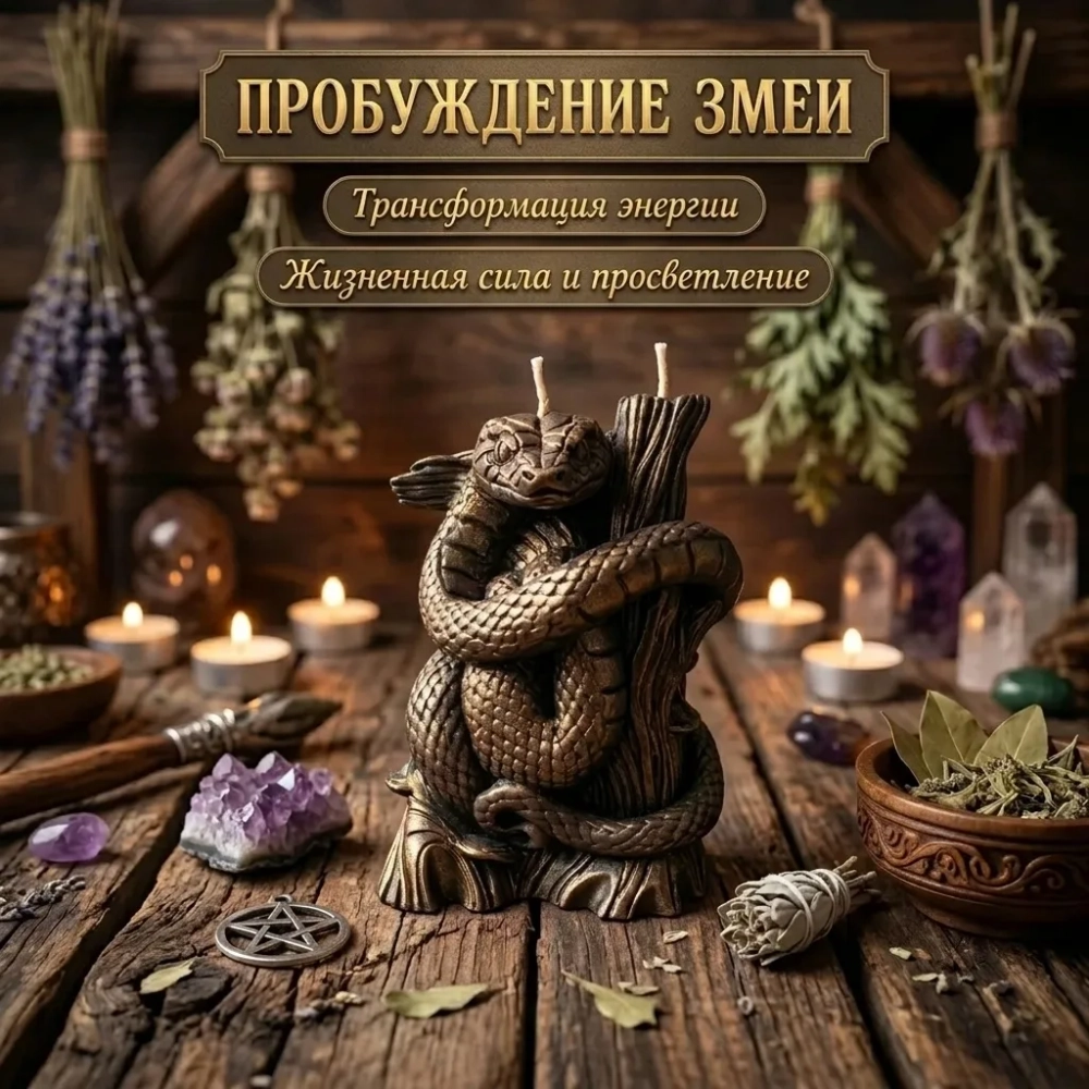 Свеча Пробуждение Змеи