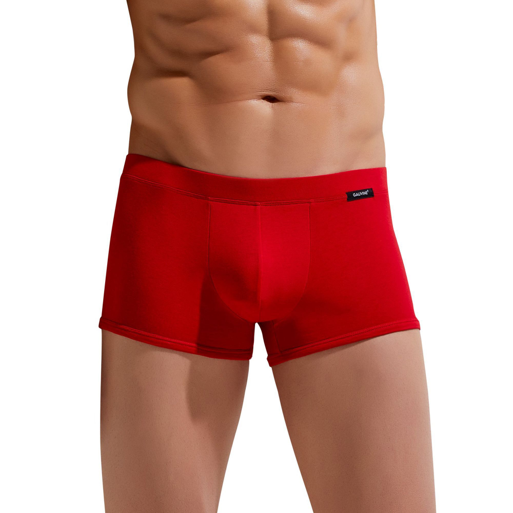 Однотонные хлопковые трусы-боксеры Relax Comfort Trunk (Размер: M) (Цвет: черный)