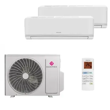 Мультисплит система на 2 комнаты Dantex RK-MW07HG x 2 / RK-2M14HGE-W