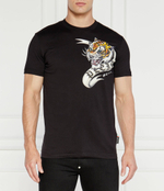 Футболка Tattoo Philipp Plein - черный(MTK7101 PJY002N)