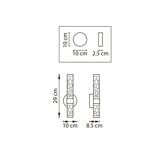 Бра Lightstar Acrile 737662