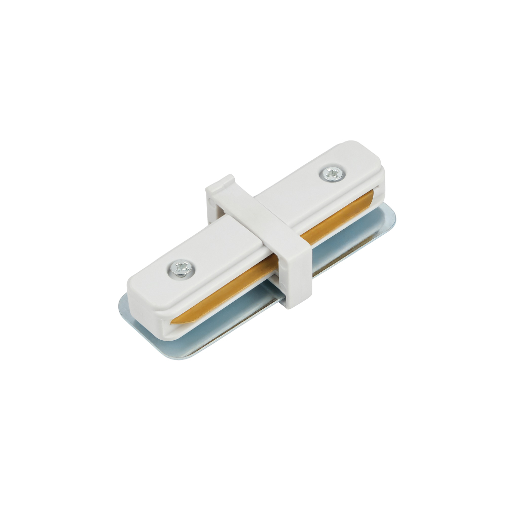 Коннектор прямой для накладного шинопровода MyFar Accessories for Single MT0101-C-W