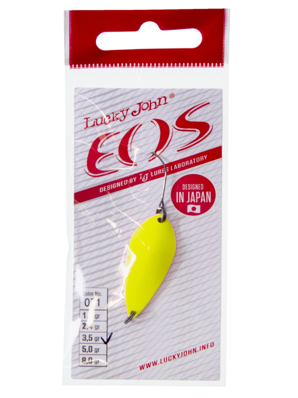 Блесна LUCKY JOHN EOS 3,5 г, цвет 071, арт. LJEOS35-071