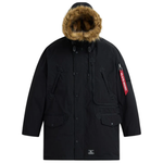 Парка Alpha Industries N-3B Alpine Parka Gen ll Black (Черная)