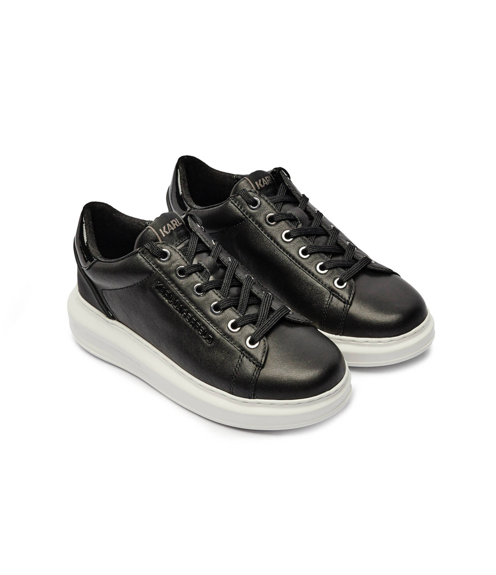 Кожаные кроссовки kapri Karl Lagerfeld - черный(KL62525N)