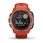 Умные часы Garmin Instinct Solar Flame Red, 010-02293-20