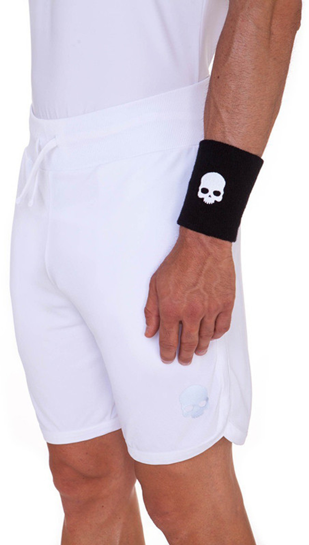 Мужские теннисные шорты Hydrogen Reflex Tech Shorts - белый