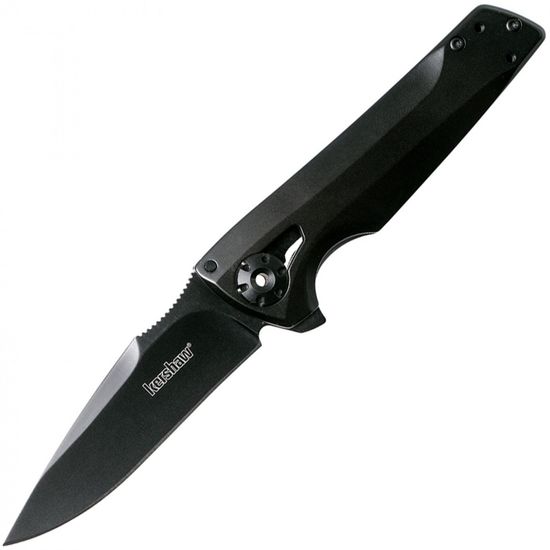Складной нож KERSHAW Flythrough 1988 c клинком из стали 8Cr13MoV, рукоять Stainless Steel