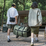 Сумка-тележка Naturehike NH21LX003 XS03 складная туристическая 88 л, артикул NH21LX003-AGR, цвет Зеленый