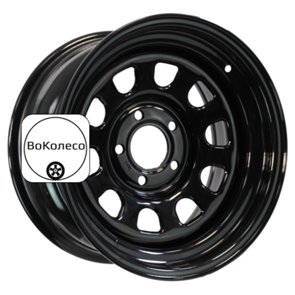 8x16/5x120 ET0 D75 Land Rover Discovery 2, VW Amarok Semicircle Gloss Black (LTM) ZEPP 4x4
