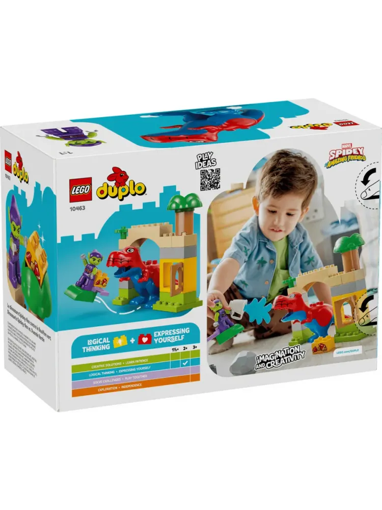 Конструктор DUPLO 10463 Спайди-Рекс против зеленого гоблина