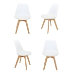 Комплект из 4-х стульев Bradex Home Eames Bon белый