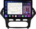 Магнитола для Ford Mondeo 4 2007-2010 (рамка чёрная) - FarCar GX877 монитор 13" 2K QLED на Android 13, Быстрая, CarPlay, 4G SIM-слот