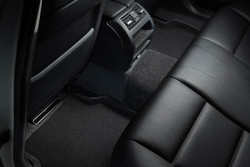 Коврики 3D Ворс чёрные для Toyota Camry Vll XV50/55 2011-17 Seintex 84952