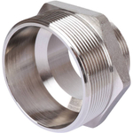 Ниппель STOUT переходной никелированный 2 1/2"x2" НР/НР