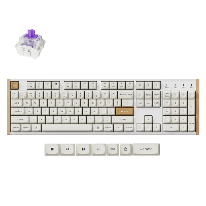 Keychron K10 HE SE White