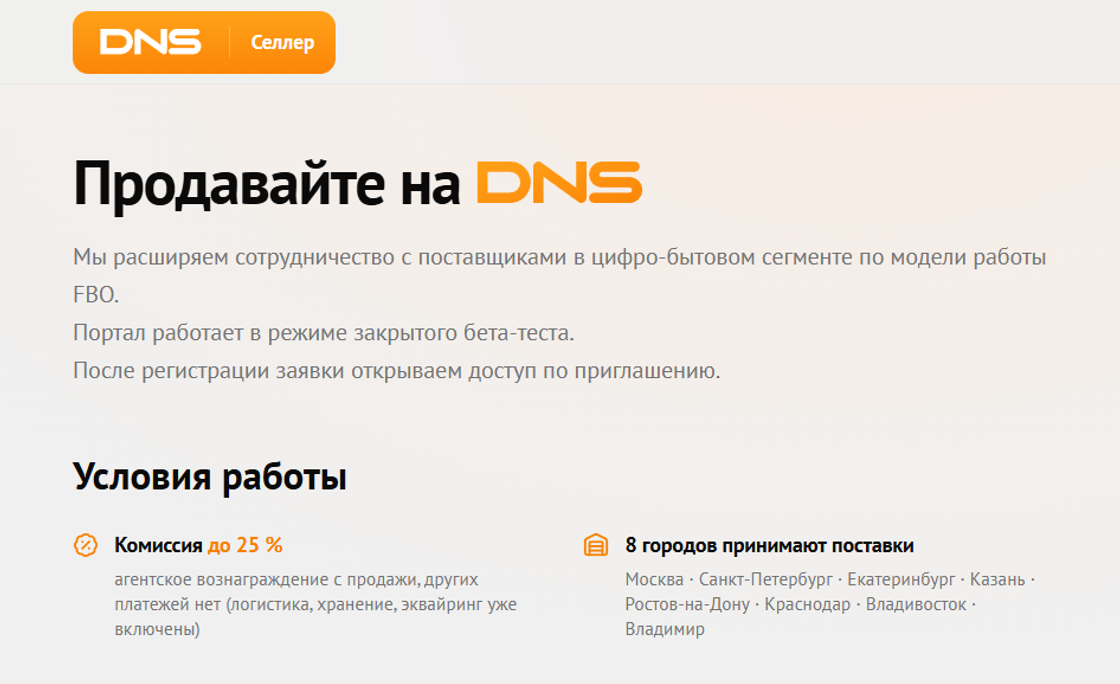 DNS строит мультикатегорийный маркетплейс